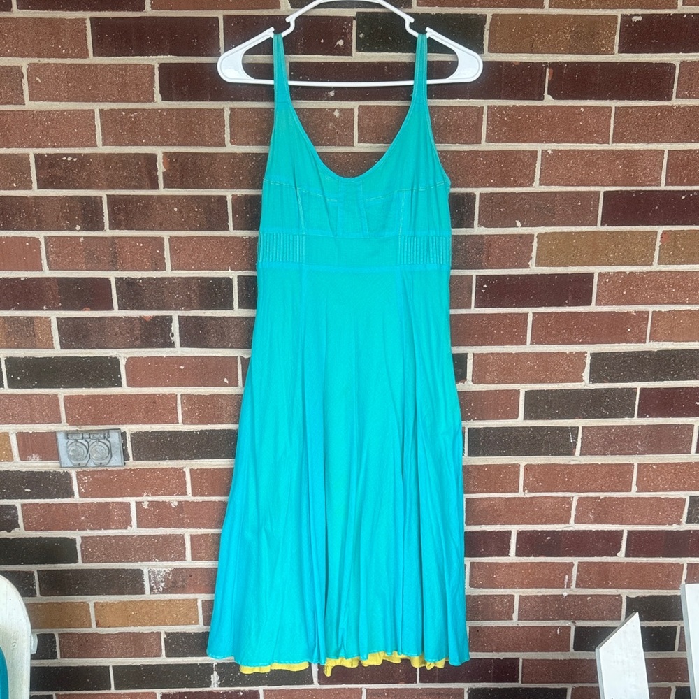 Women’s Teal Sleeveless Summer Dress